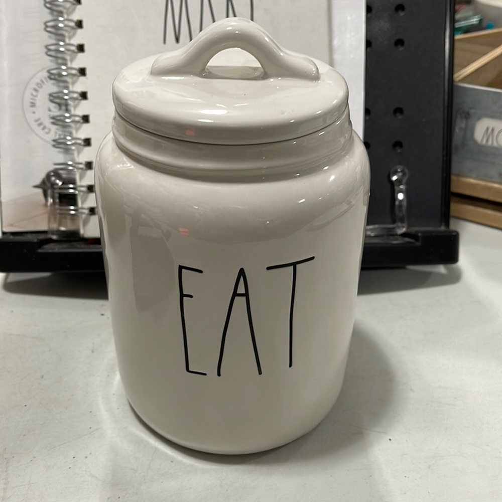 Rae Dunn Baby Eat Canister